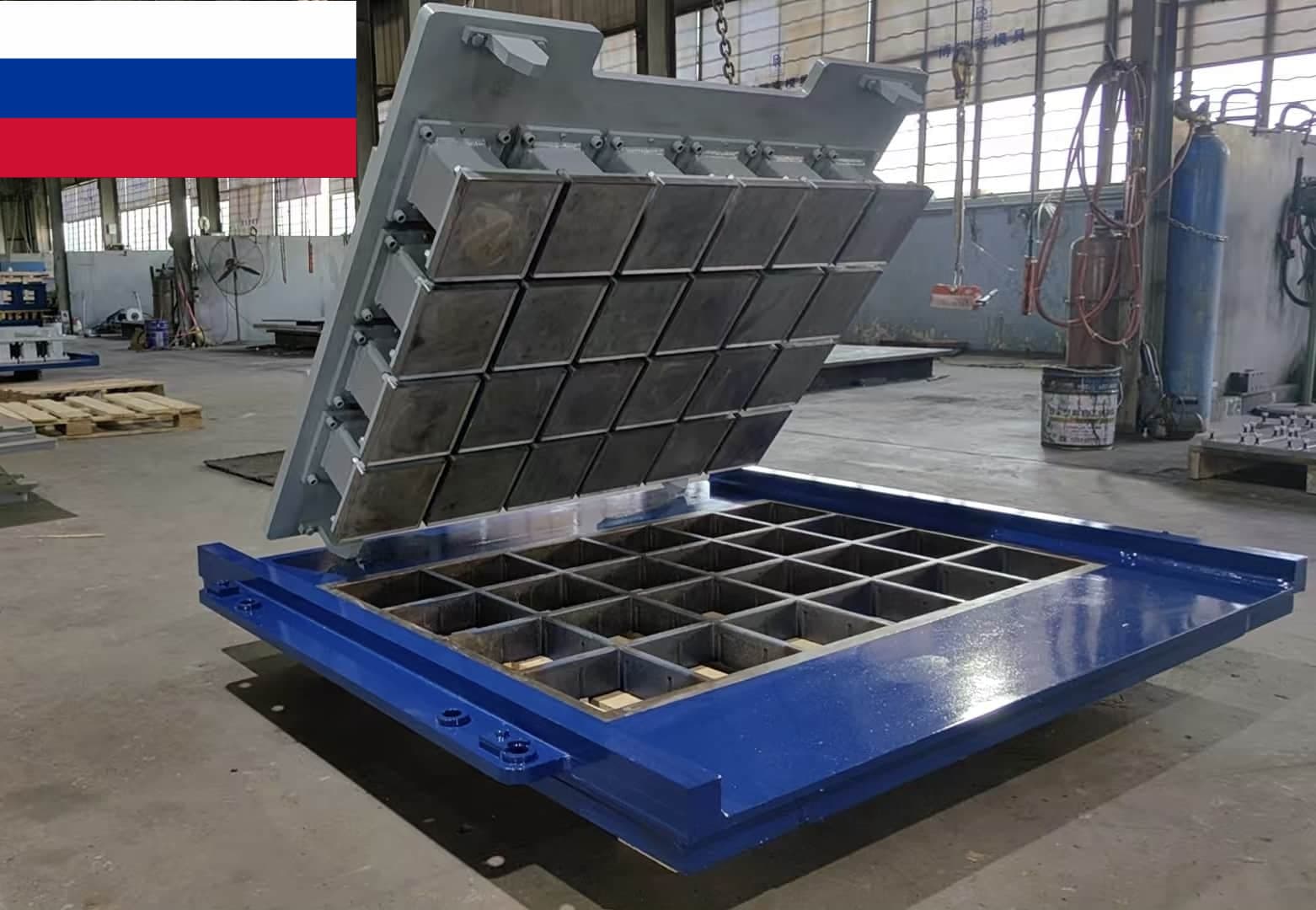 Shipment of HAWEN Machinery's Concrete Moulds to customer in Russia