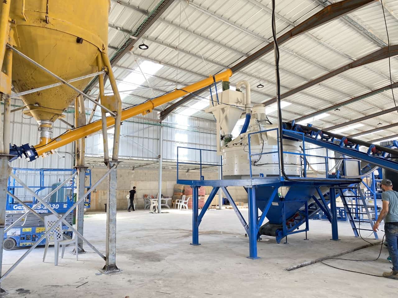 How to do Maintenance for Batching and mixing system for block making plant?