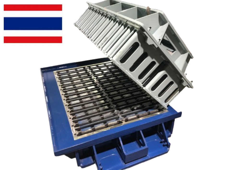 Premium Concrete Hollow Block Molds for Poyatos Novabloc Delivered to Thailand