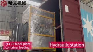 Automatic block making machine in Guinea