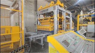 Hawen QT12 Automatic Brick making machine plant