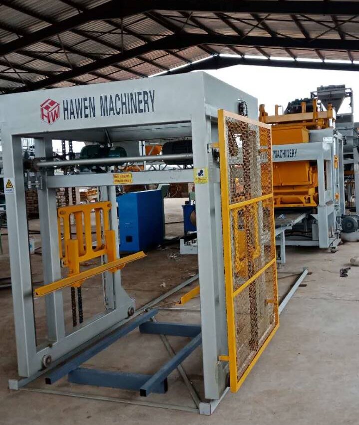 Hawen QT10-15 Block Making Machine Running Successfully in South Africa