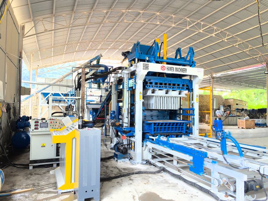 Upgrade your brick plant with HAWEN QT12-15 Brick Making machine