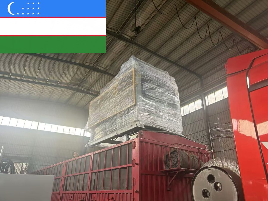 QT6 Automatic Block Making Plant Successfully Shipped to Client in Uzbekistan