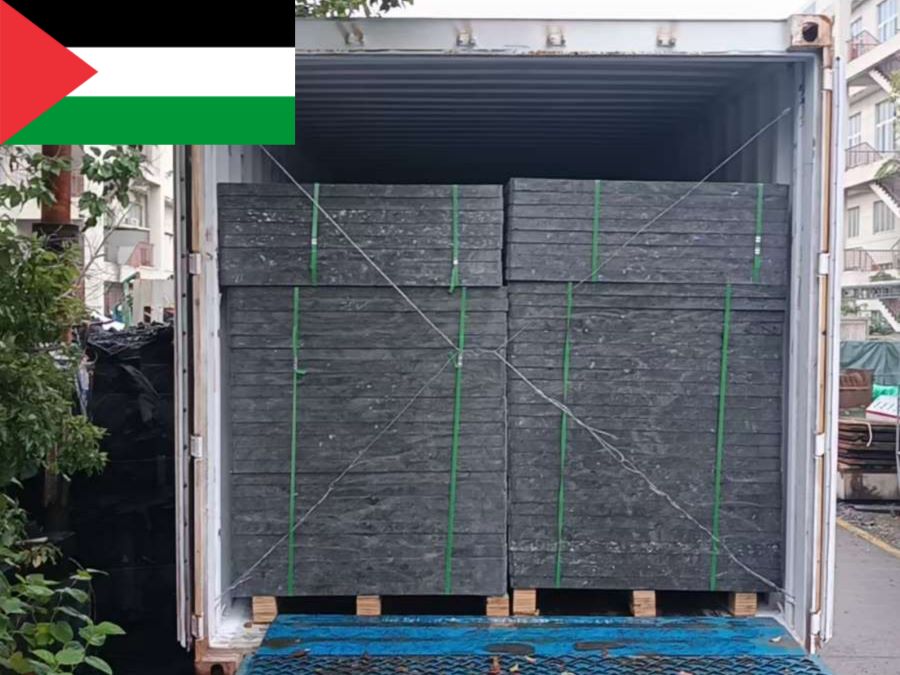 GMT Pallet Covered by U Steel Shipped to client in Palestine