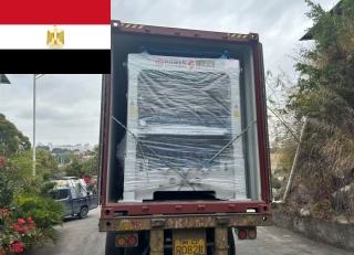 Two Sets of Hawen QT10 Block Making Machines Successfully Delivered to Client in Egypt