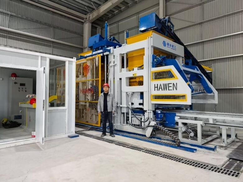 Hawen QT15 Automatic Block Production Line