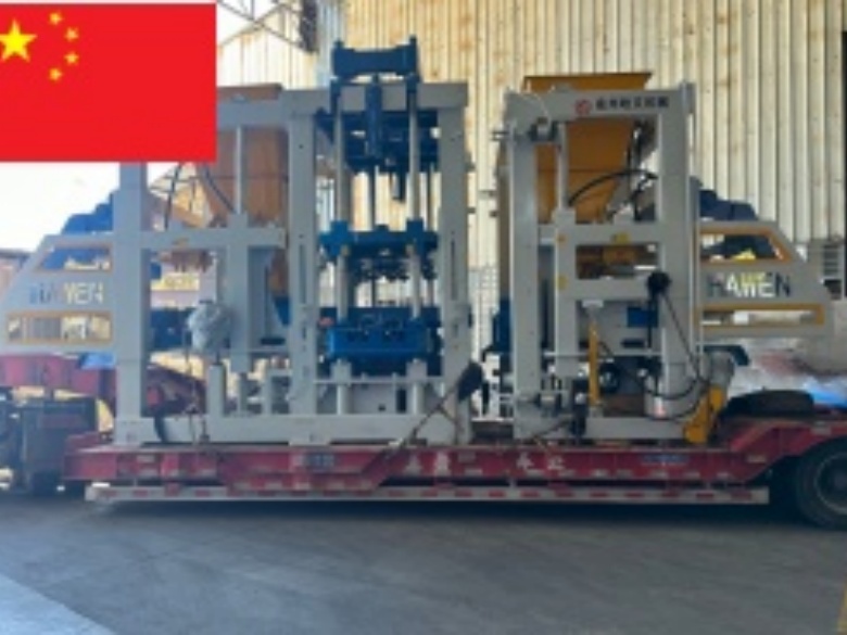 QT15 Automatic Block Production Line Delivered and Installed On-Site in China