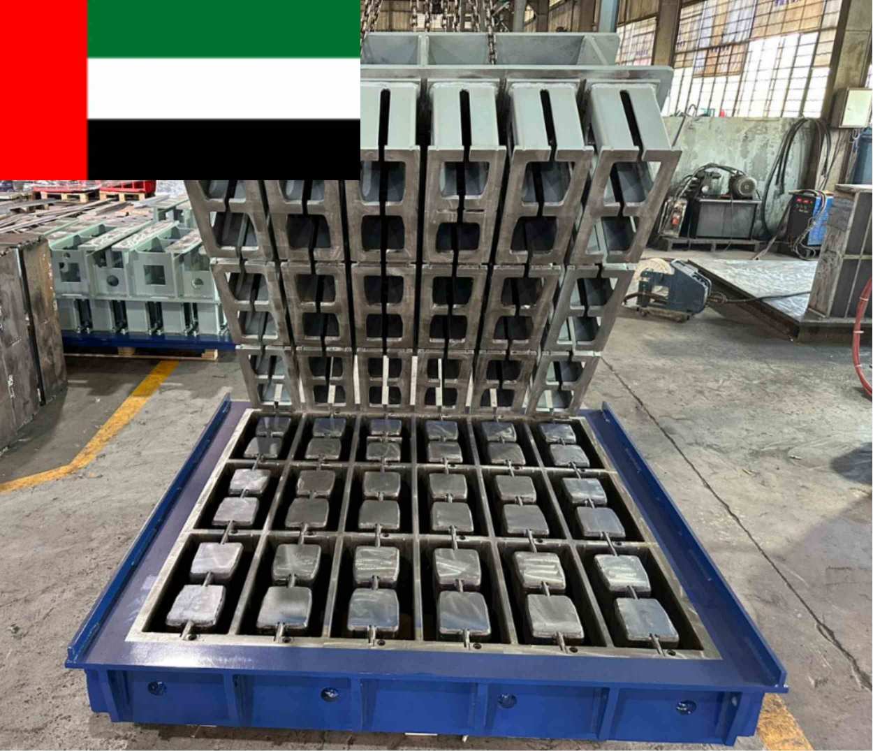 Hollow Block Mould of  MASA 9.2 Shipped to Client in UAE