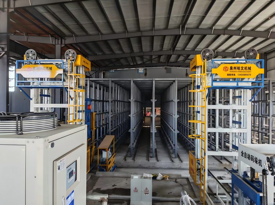 Hawen QT12-15 Fully Automatic Solid Waste Brick Making Machine