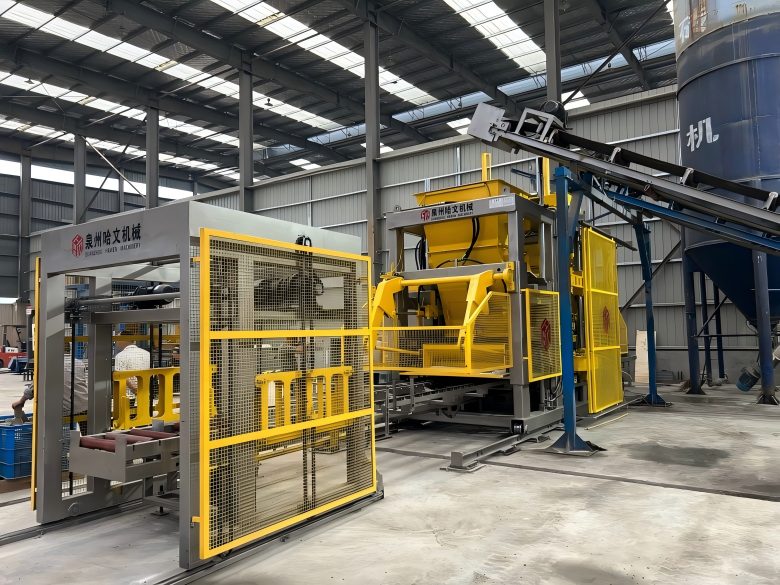 Hawen QT15 Granite Face Paver Production Line