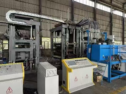 PLC control cabinet and Hydraulic station