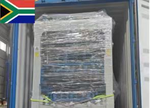 QT8 Brick making machine shipped to client in South Africa