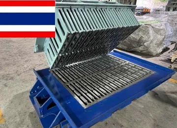 Two Hollow Block Moulds for Poyatos Machine Shipped to Client in Thailand