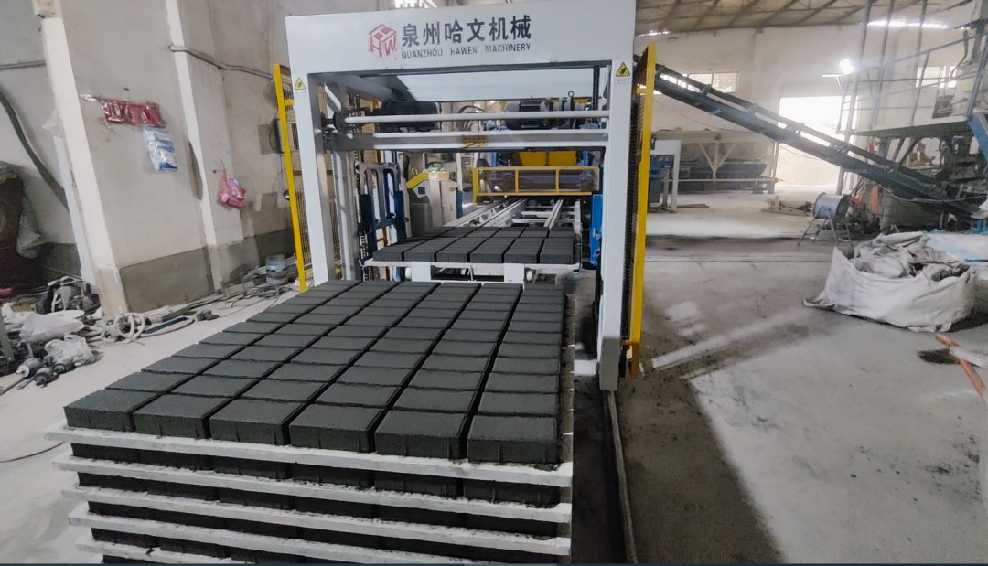Hawen QT9-15 Automatic Paver Production Line