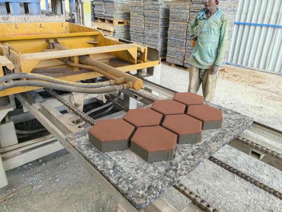 How to Improve Face Mix Color Consistency in Paver Production