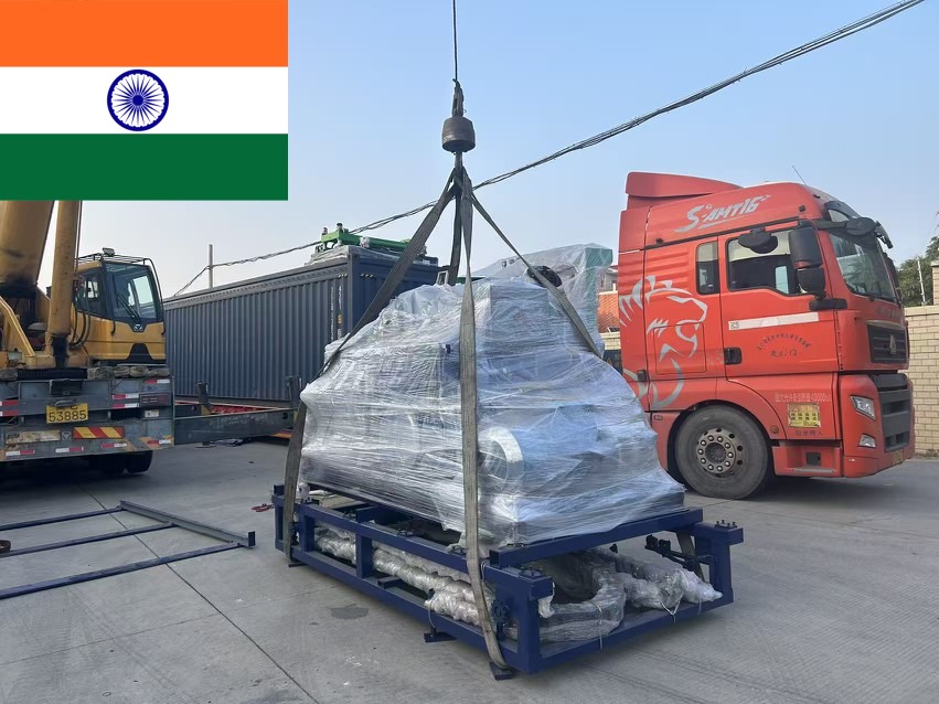 HAWEN QT9-15 Block Making Machine Shipped to Kolkata, India