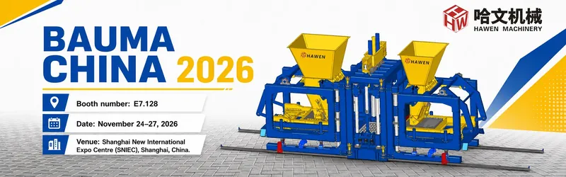 HAWEN concrete block making machinery
